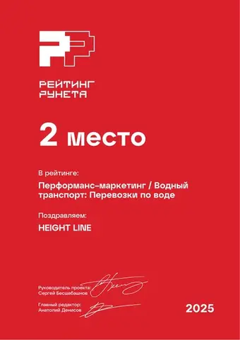 Результативный маркетинг — Водный транспорт: Перевозки по воде — 2 место